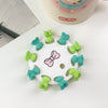 10 card packs - rabbit green series / plastic/resin