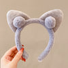 5# cat ears headband - gray