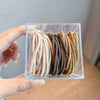 Milk coffee color hair rope 50 boxes