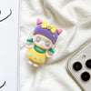 Transparent bracket-little cute baby-yellow bow
