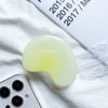 Transparent bracket - shaped - yellow