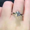 1 carat diamond ring / adjustable opening