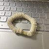 1# golden velvet small intestine circle - elegant white color
