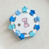 Blue star clip [10 pack]