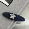 Sweet cool denim oval - deep one star