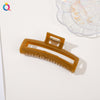 12cm slender square - mustard yellow / qiyue factory direct sales