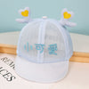 Small print - blue / 3-12 months (adjustable)
