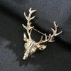 Pure metal deer gold