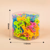 72pcs/pvc cylinder four-color mixing