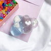 White cloud bracket- glitter white and blue clouds