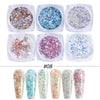 6 color glitter powder 1539-08 / normal specifications