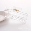 11# large square - transparent (10.5cm)