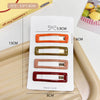 6# deep color square set of 4