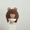 Children's bear ear protectors-brown
