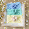 Blue mint green beige