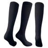 Solid color high quality black 1 pair / s/m (foot size 34-38)