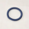 Thin transparent telephone line - dark blue