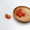 16mm jelly hanging hole - orange red
