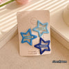 6#star hairpin-gradient blue 3-piece set