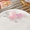 4# heart star hairpin