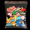 Colored hearts / 2.5x0.3cm