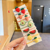 E. watermelon pineapple - set of 10