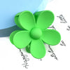 7cm flower clip [fruit green]