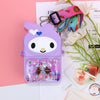 Love rabbit purple / 11.5*8*3.5cm