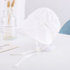 Embroidered daisies white / hat circumference: 42-46cm