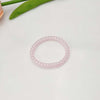 Thin transparent telephone cord - light pink