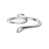 Snake ring / adjustable opening