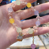 R15 carrot rabbit bracelet candy color