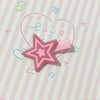 Deep pink star / hairpin