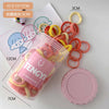 5# yellow small hair ring [100 pieces]