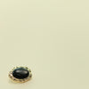 1# [special-shaped pit edge pearl black] / 17mm long