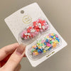 2#quick sand love + mickey hair clip-2pcs