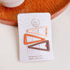 5# caramel triangle clip