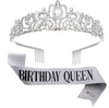 Birthday queen silver set