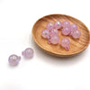Fine glitter luminous jelly hanging hole-purple