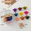 1# candy color crown clip 10 boxes