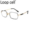 Gold / +100 (anti-blue light reading glasses)