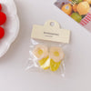 2# cream yellow (a pair)