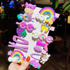 [purple fishtail] 14-piece set