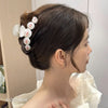 10# tulip milky white clip