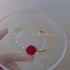 M38【red rose bowknot bracelet】