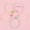 5 bracelets with cards yysl0747
