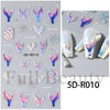 Embossed sticker 5d-r010 (bare chip) / normal specifications