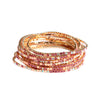 40 acrylic mixed diamond-powder (gold-plated)