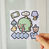 Thick waterproof sticker - good things are coming