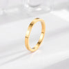 Roman circle gold / us size 4